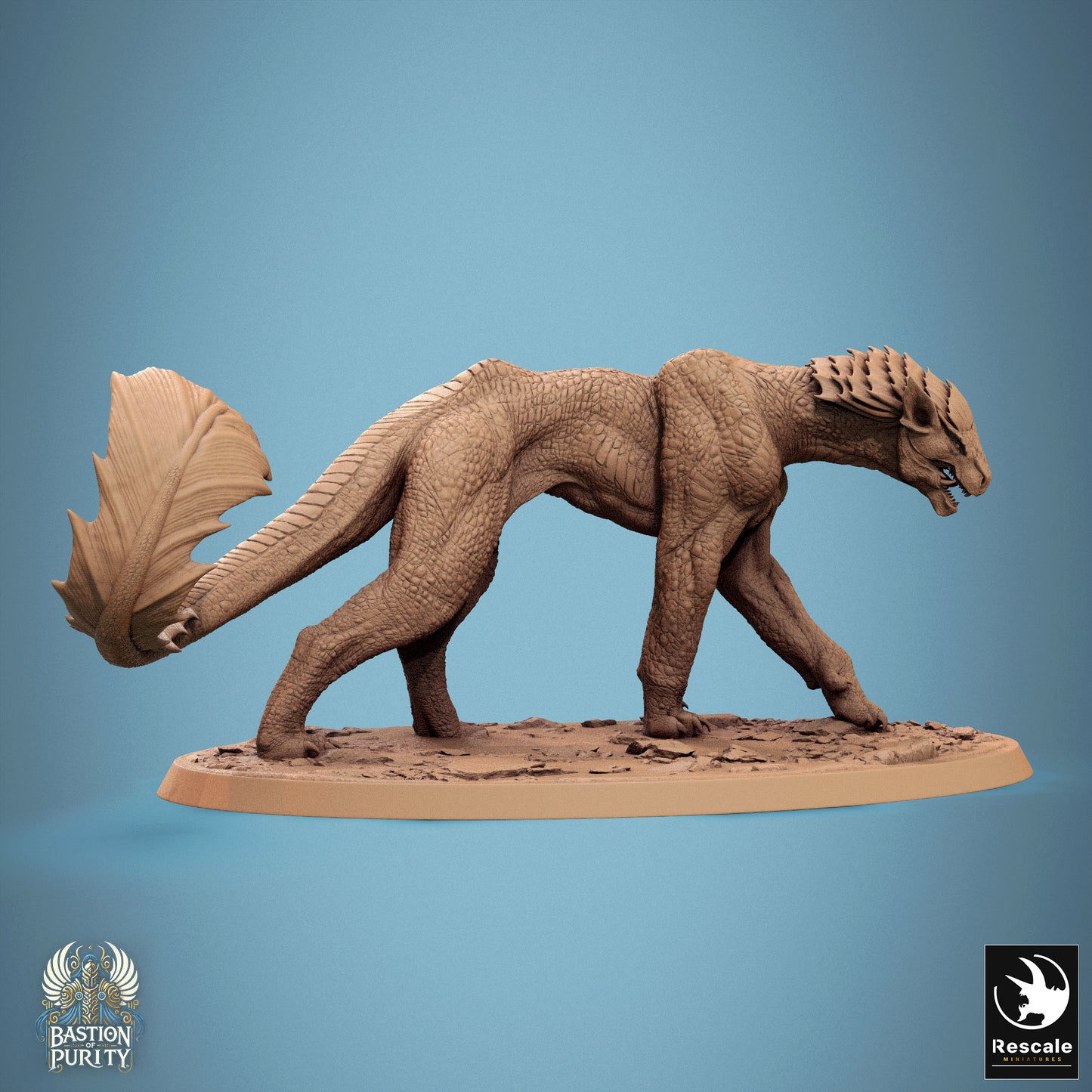 Rescale Miniatures (Lord of the Print) - Bastion of Purity Solaris Panthera Riders 2024 September Release 35mm