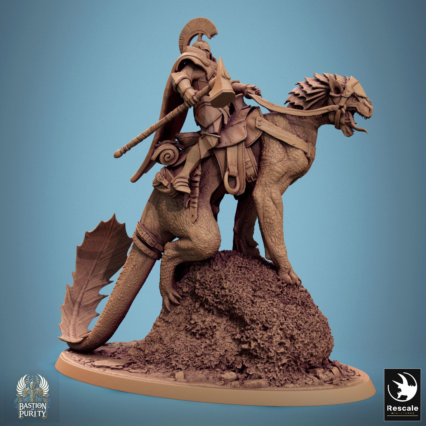 Rescale Miniatures (Lord of the Print) - Bastion of Purity Solaris Panthera Riders 2024 September Release 35mm