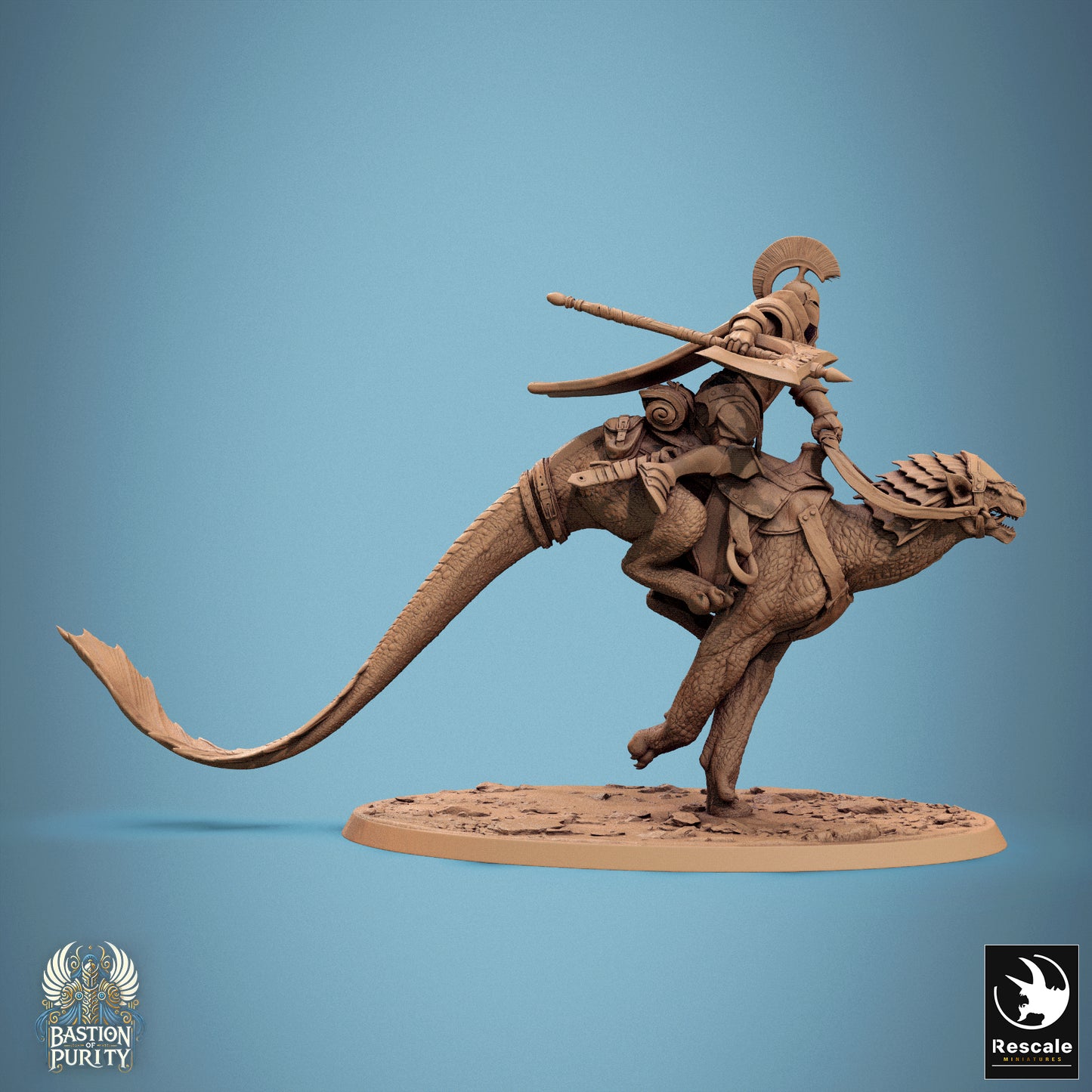 Rescale Miniatures (Lord of the Print) - Bastion of Purity Solaris Panthera Riders 2024 September Release 35mm