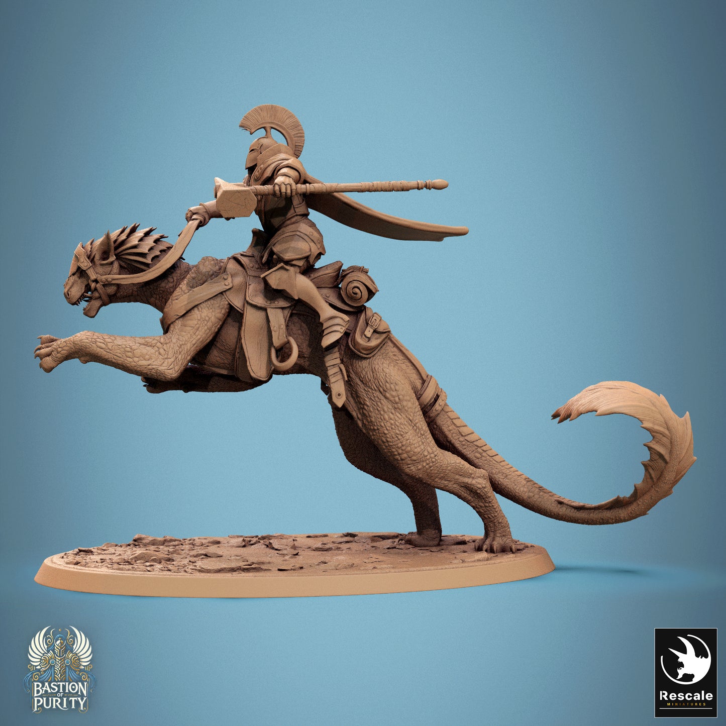 Rescale Miniatures (Lord of the Print) - Bastion of Purity Solaris Panthera Riders 2024 September Release 35mm