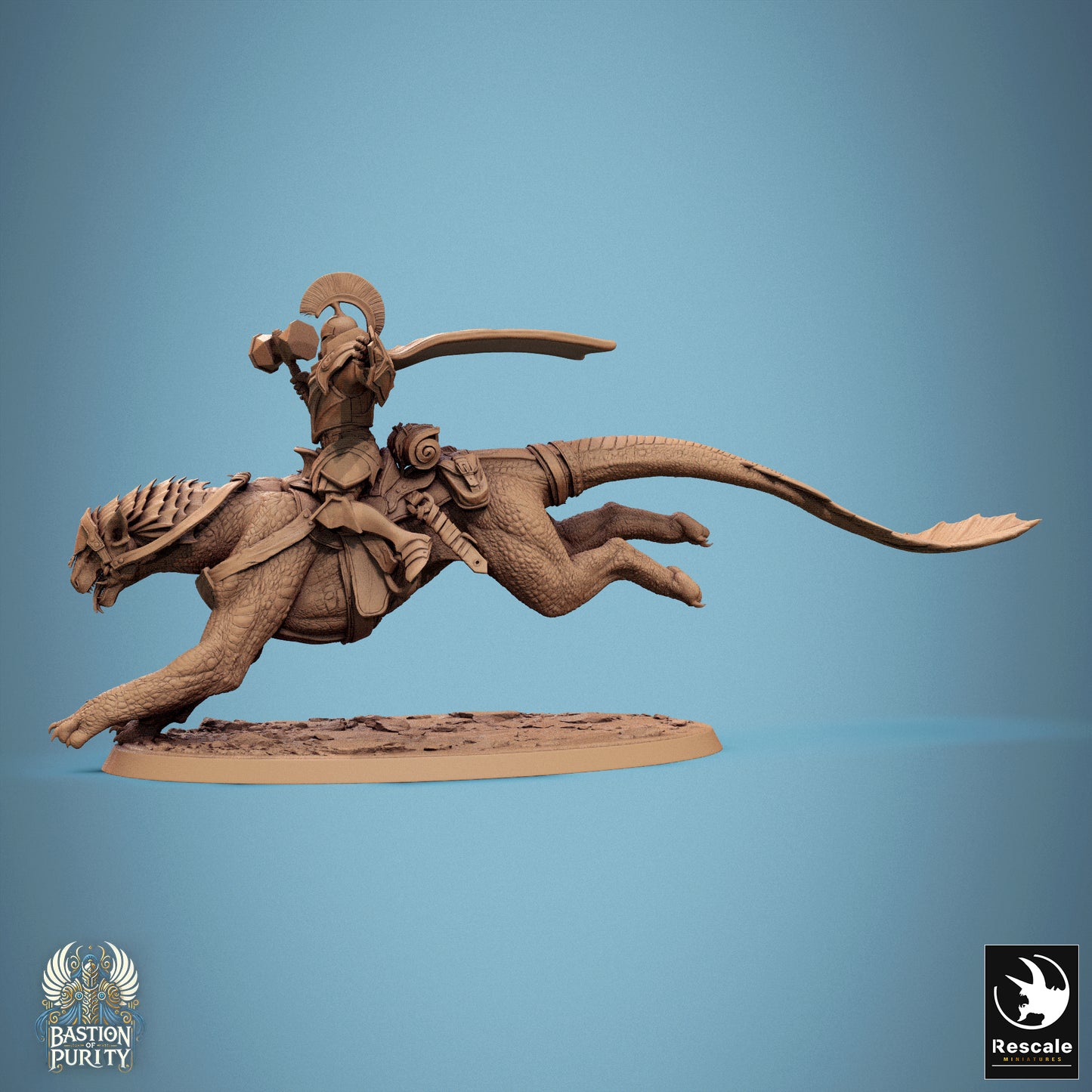 Rescale Miniatures (Lord of the Print) - Bastion of Purity Solaris Panthera Riders 2024 September Release 35mm