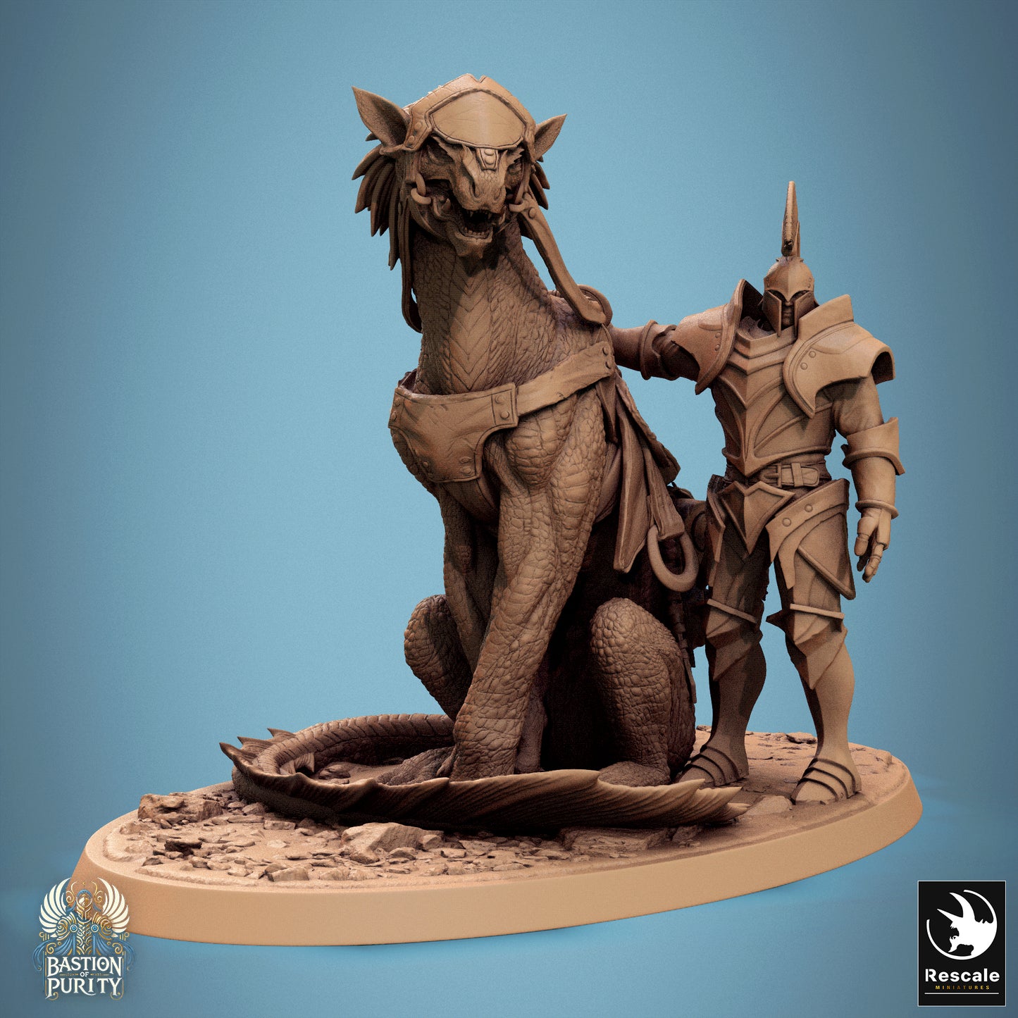 Rescale Miniatures (Lord of the Print) - Bastion of Purity Solaris Panthera Riders 2024 September Release 35mm