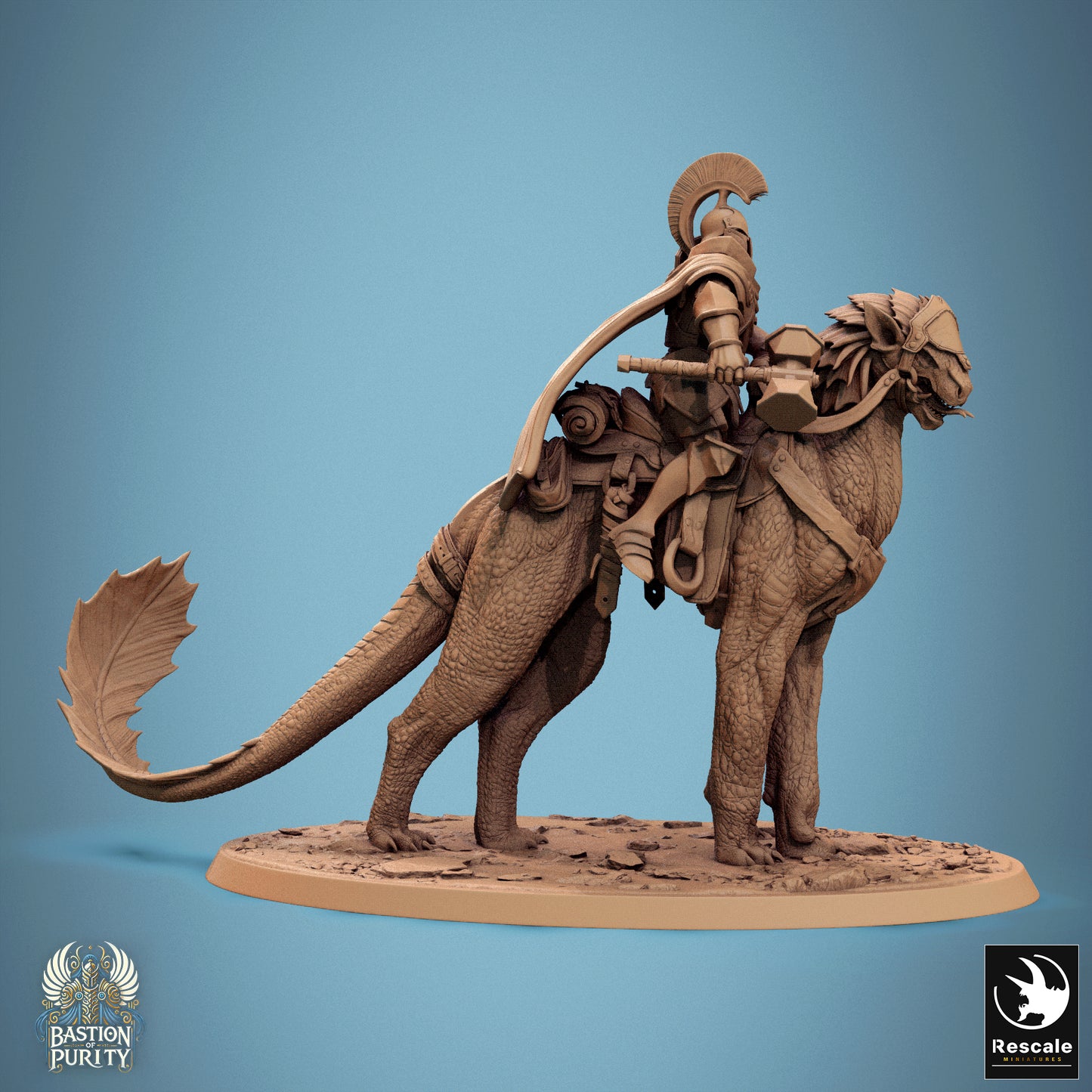 Rescale Miniatures (Lord of the Print) - Bastion of Purity Solaris Panthera Riders 2024 September Release 35mm