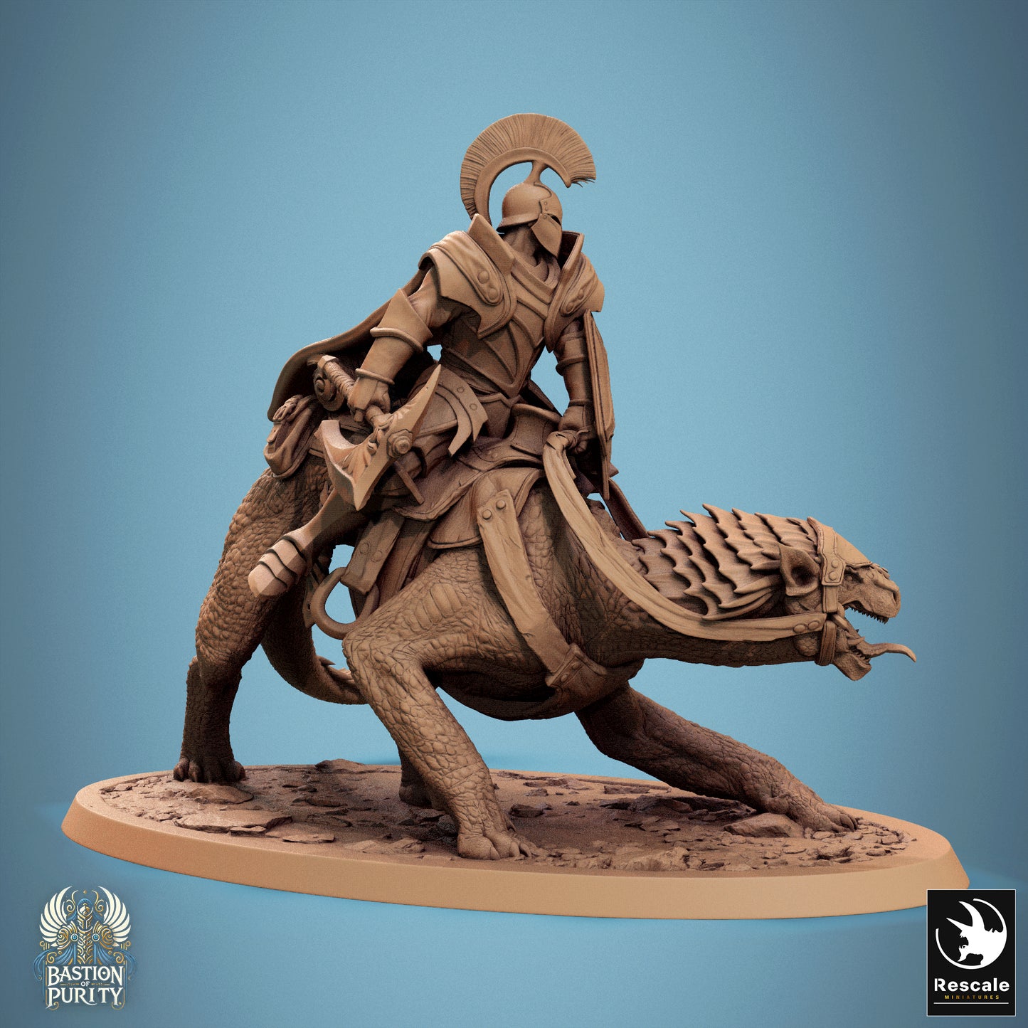 Rescale Miniatures (Lord of the Print) - Bastion of Purity Solaris Panthera Riders 2024 September Release 35mm