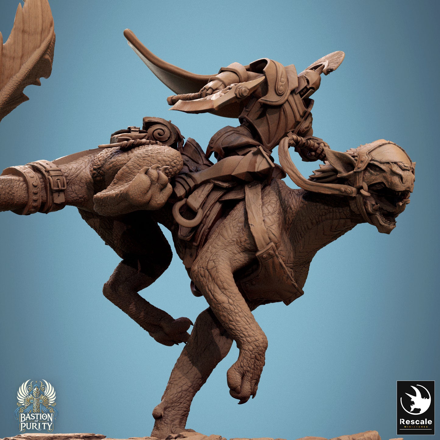 Rescale Miniatures (Lord of the Print) - Bastion of Purity Solaris Panthera Riders 2024 September Release 35mm