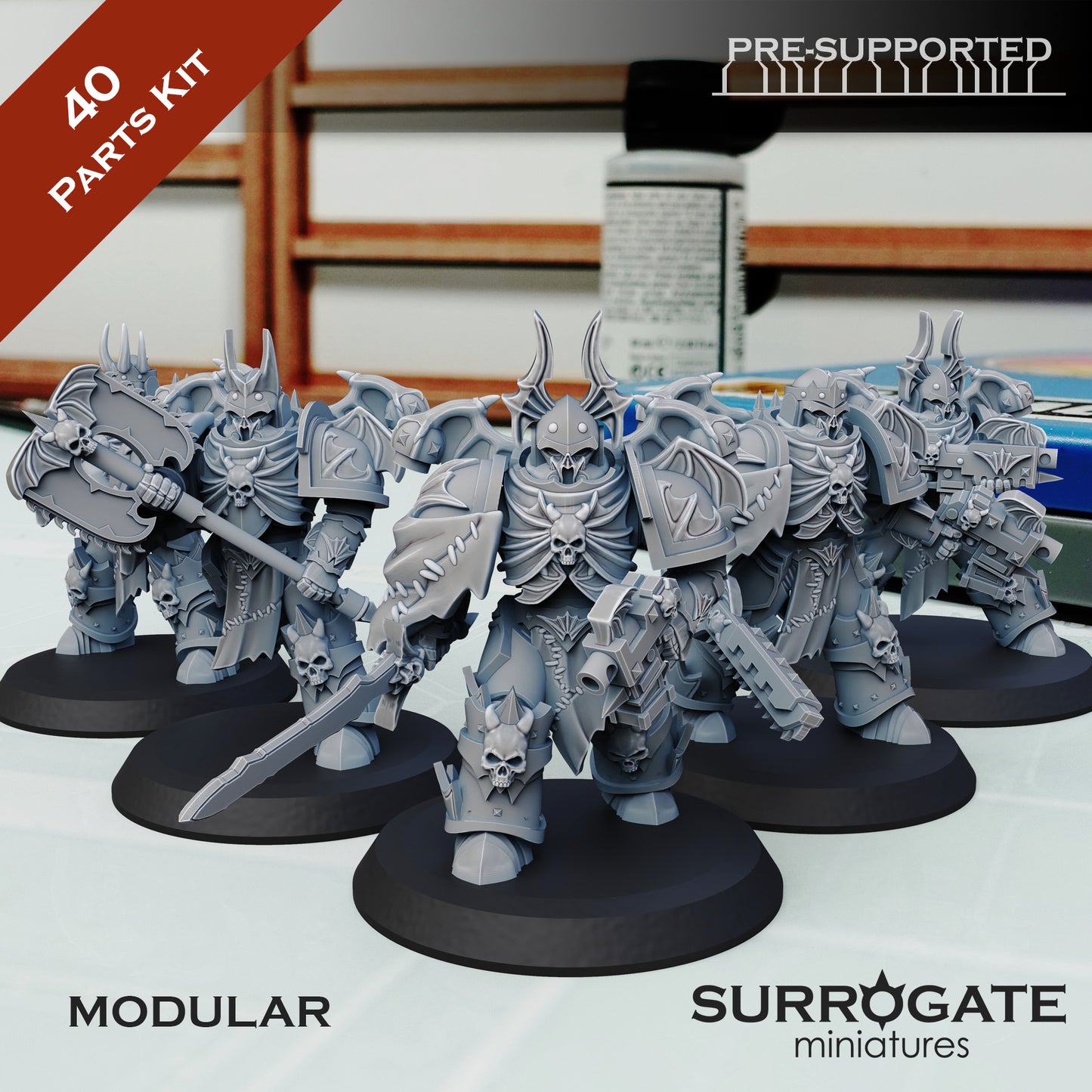 Surrogate Miniatures - Midnight Sovereign, Chaos Marines - 2024 September