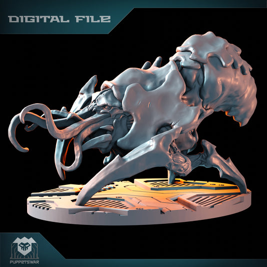 Puppetswar Miniatures - Spider Brain 2 , Tyranids - Warhammer 40K 2023 August