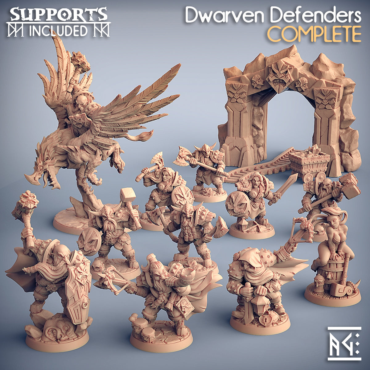 Artisan Guild - Dwarven Defenders 2019 June Release 35mm