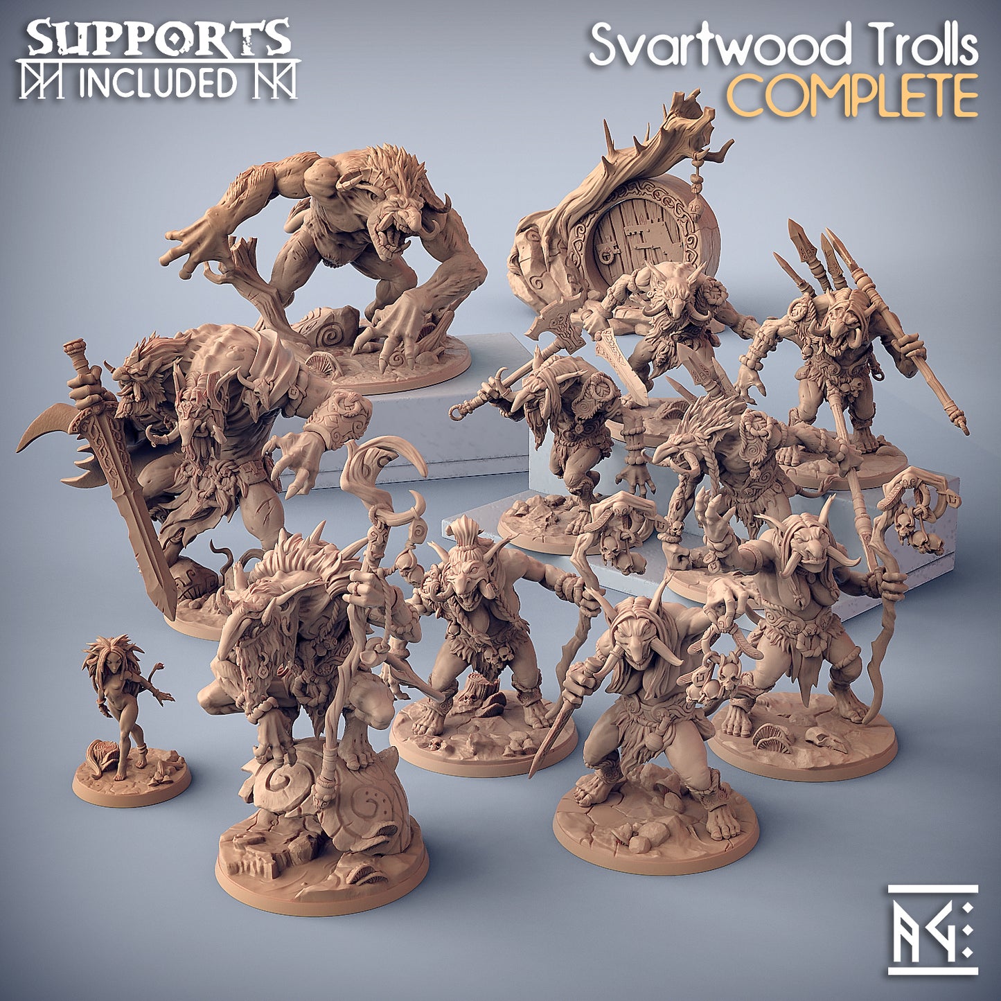 Artisan Guild - Svartwood Trolls 2022 March 35mm