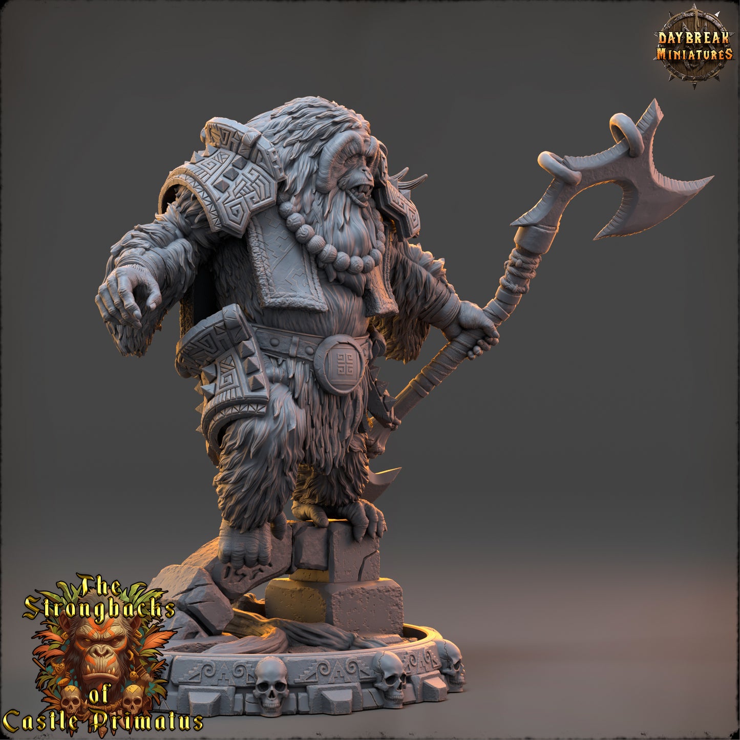 Daybreak Miniatures - Targus Stelmaar - The Strongbacks of Castle Primatus 2024 November