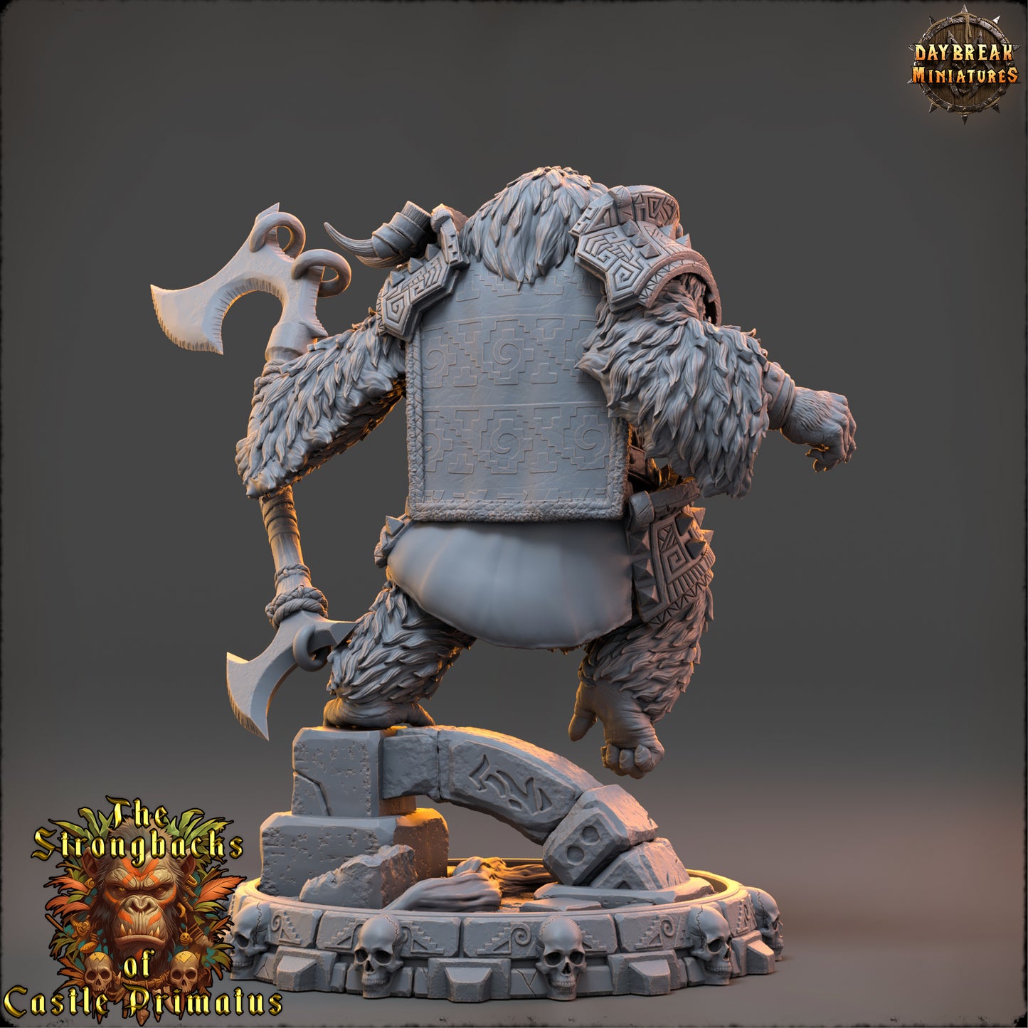 Daybreak Miniatures - Targus Stelmaar - The Strongbacks of Castle Primatus 2024 November