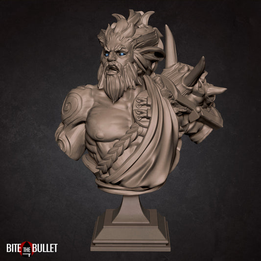 Bite the Bullet - Tempest The Stormborn Bust - Genasi June 2021