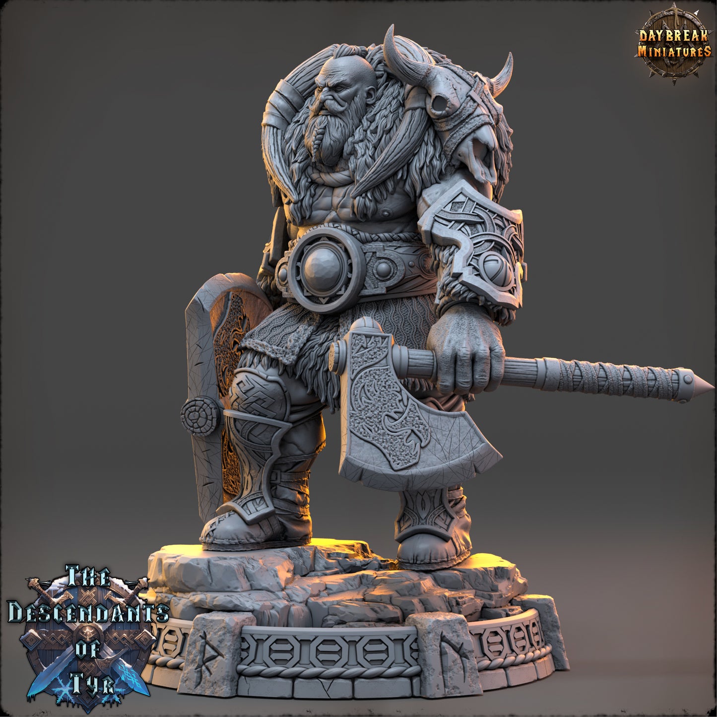 Daybreak Miniatures - Thane Eboncry - Northmen, The Descendants of Tyr 2024 December