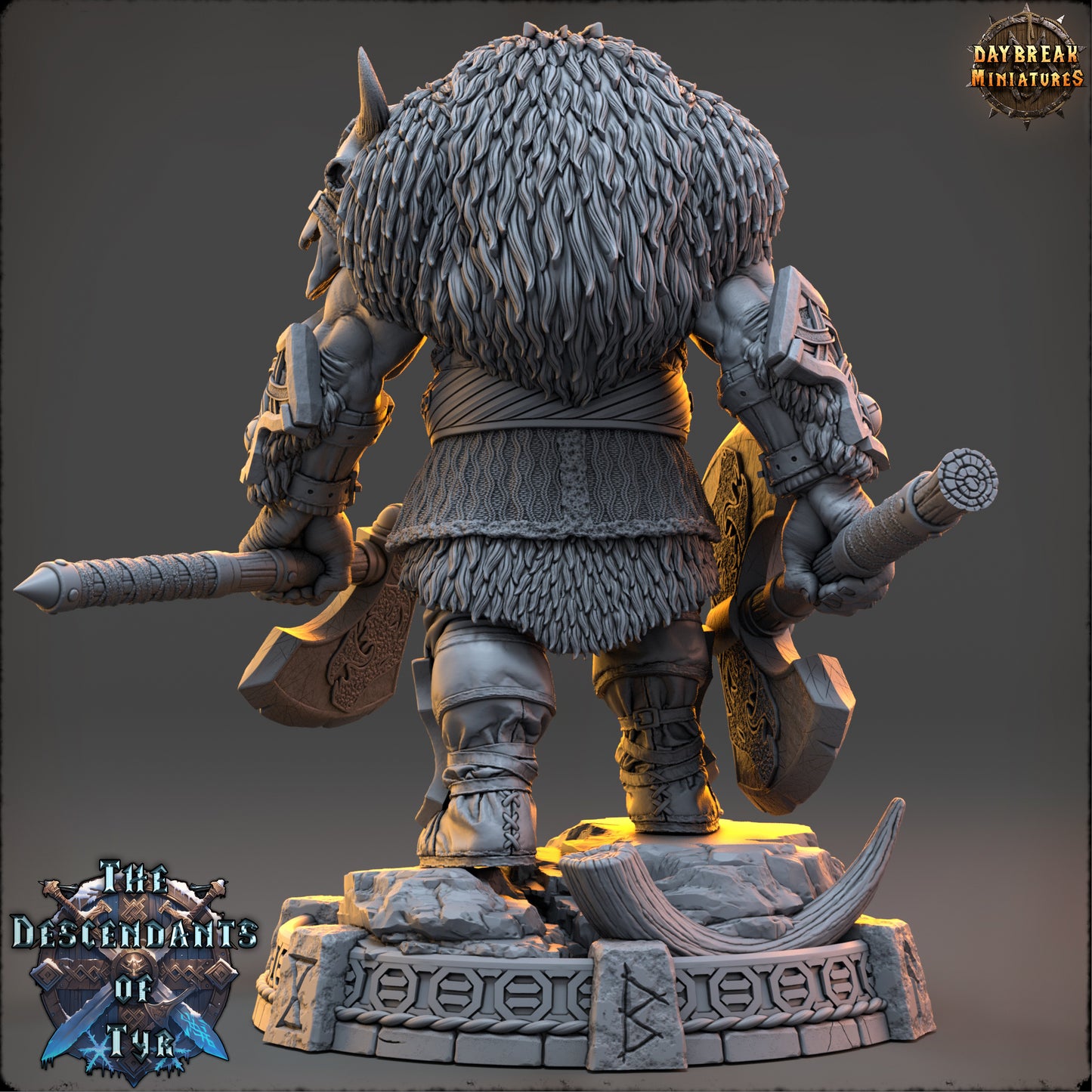 Daybreak Miniatures - Thane Eboncry - Northmen, The Descendants of Tyr 2024 December