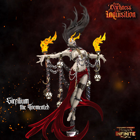 Heroes Infinite Raging Heores - Sirfilium the Tormented, Adepta Sororitas - Grim Darkness of the Inquisition  #36