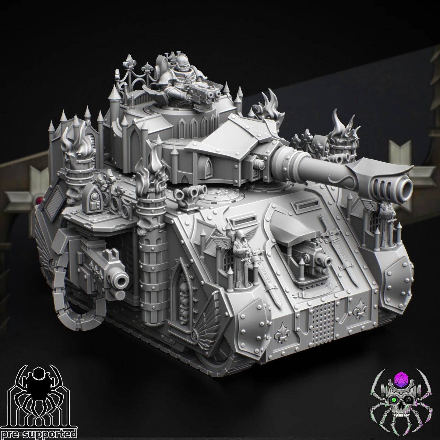 Eight Legs Miniatures - The Widows Heavy APC Warhammer 40K