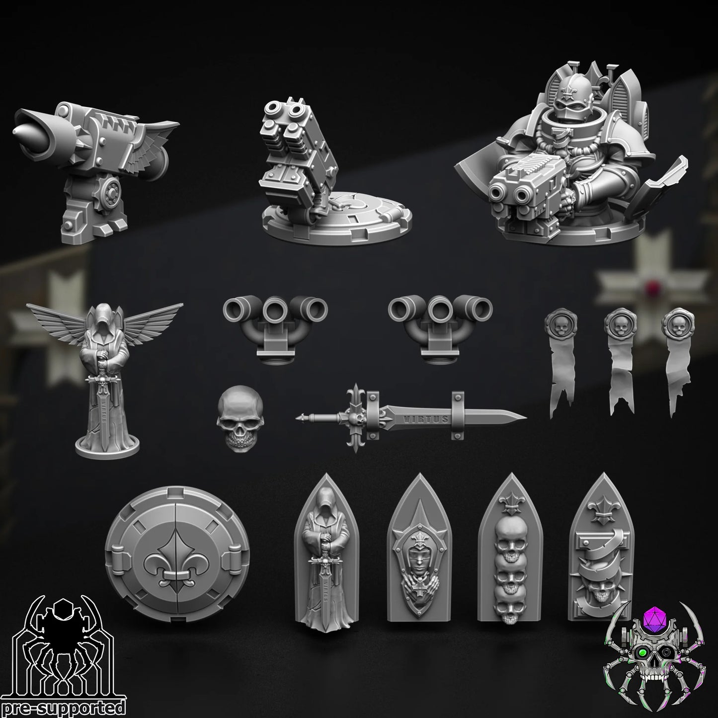 Eight Legs Miniatures - The Widows Heavy APC Warhammer 40K