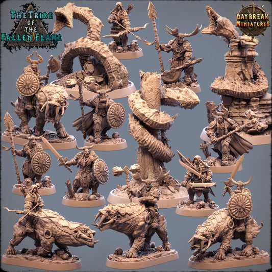 Daybreak Miniatures - The Tribe of the Fallen Flame 2021 October Release