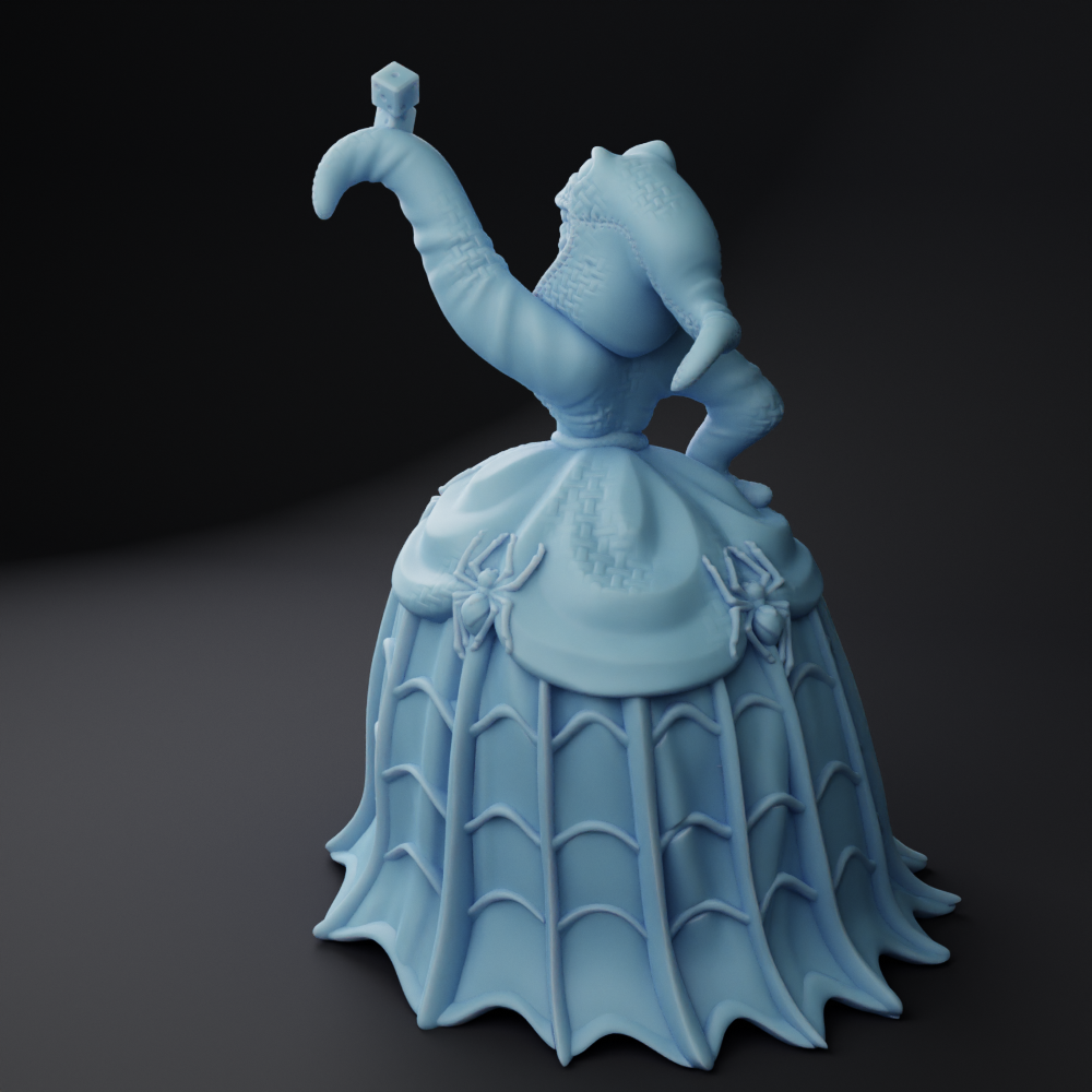 Twin Goddess Miniatures - Ms. Heeby Jeeby - Spooky Month 2022 October