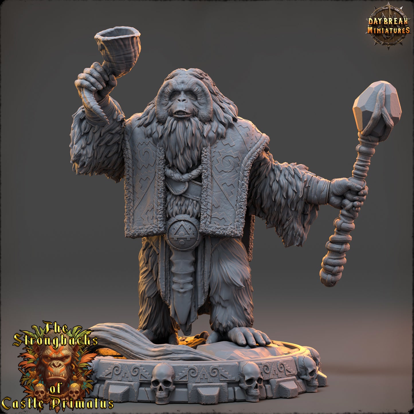 Daybreak Miniatures - Urak Vaelor - The Strongbacks of Castle Primatus 2024 November