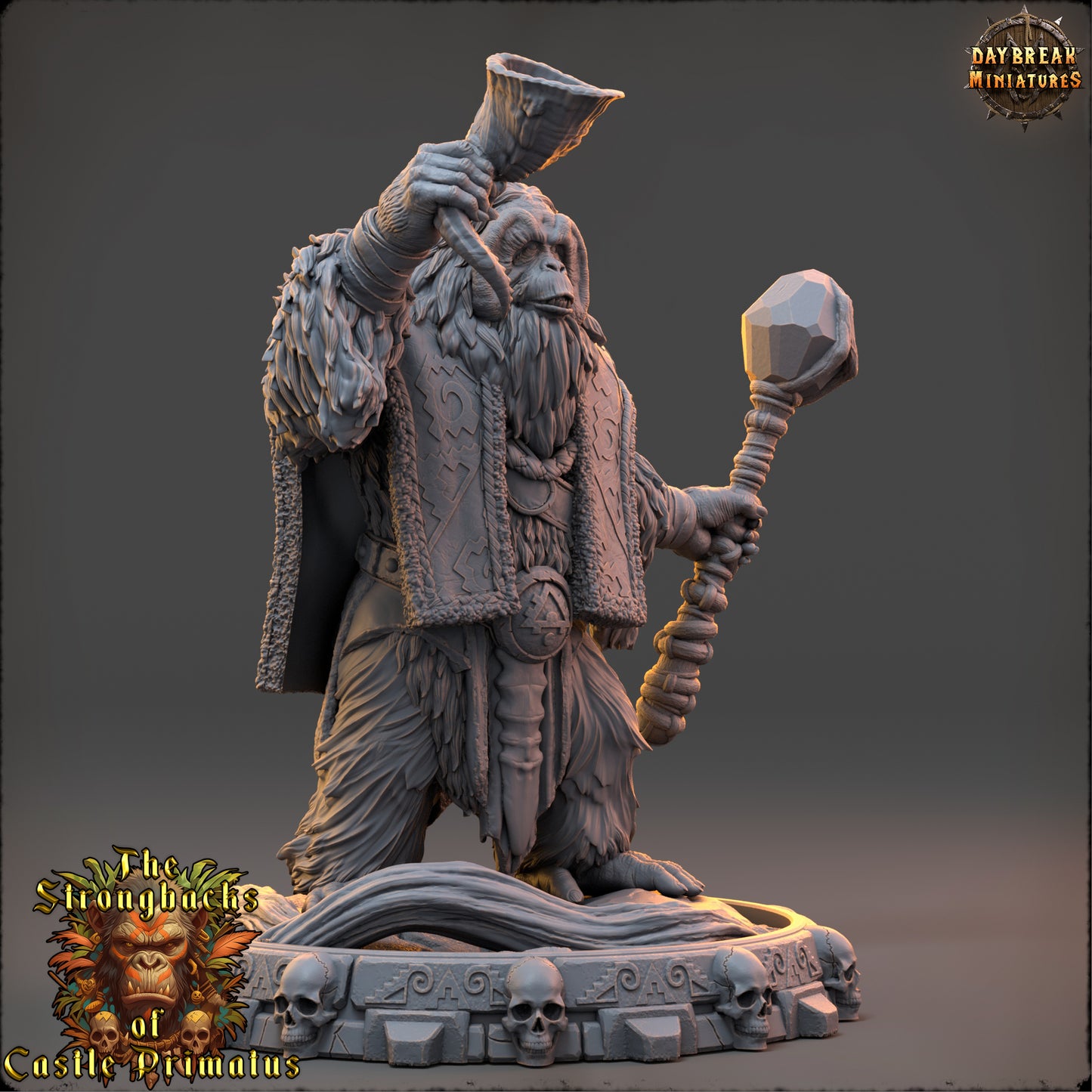 Daybreak Miniatures - Urak Vaelor - The Strongbacks of Castle Primatus 2024 November