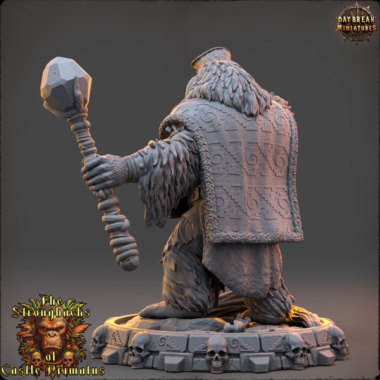 Daybreak Miniatures - Urak Vaelor - The Strongbacks of Castle Primatus 2024 November