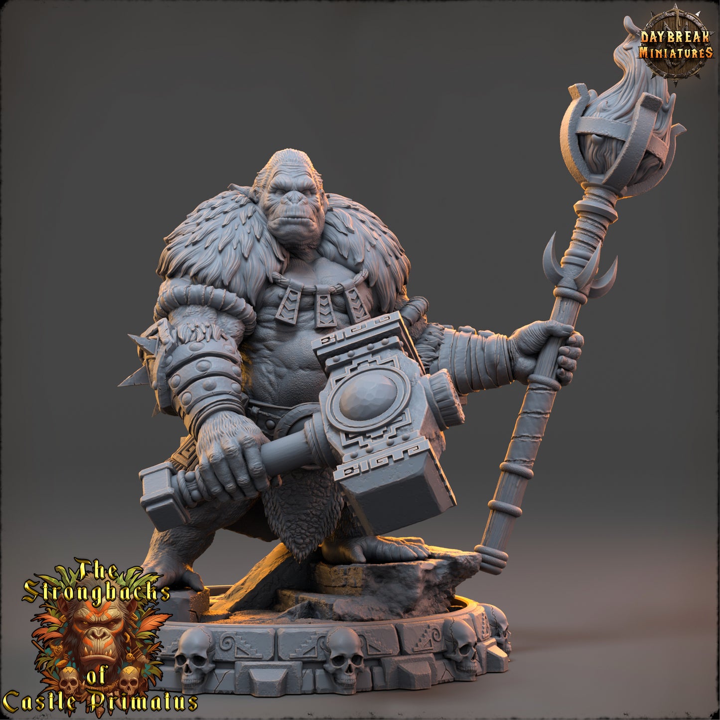 Daybreak Miniatures - Varn Shadak - The Strongbacks of Castle Primatus 2024 November