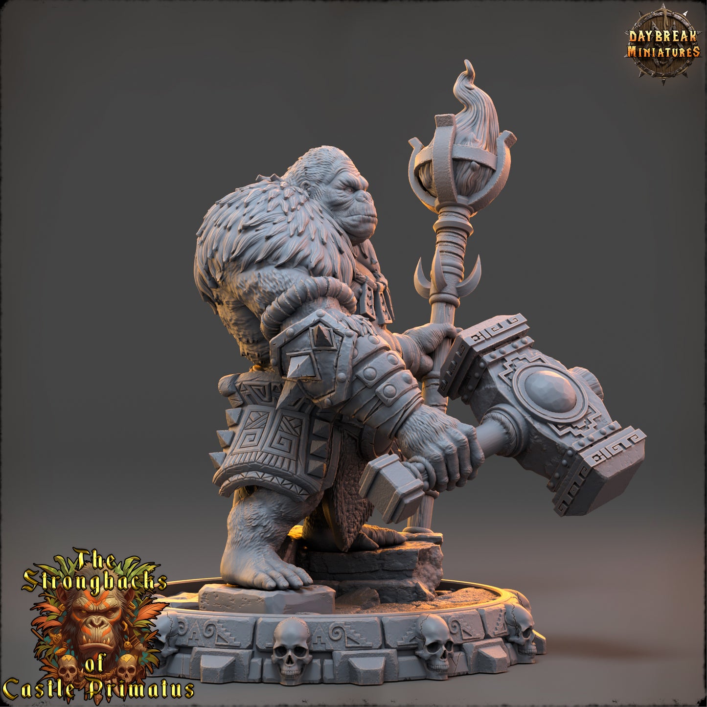 Daybreak Miniatures - Varn Shadak - The Strongbacks of Castle Primatus 2024 November