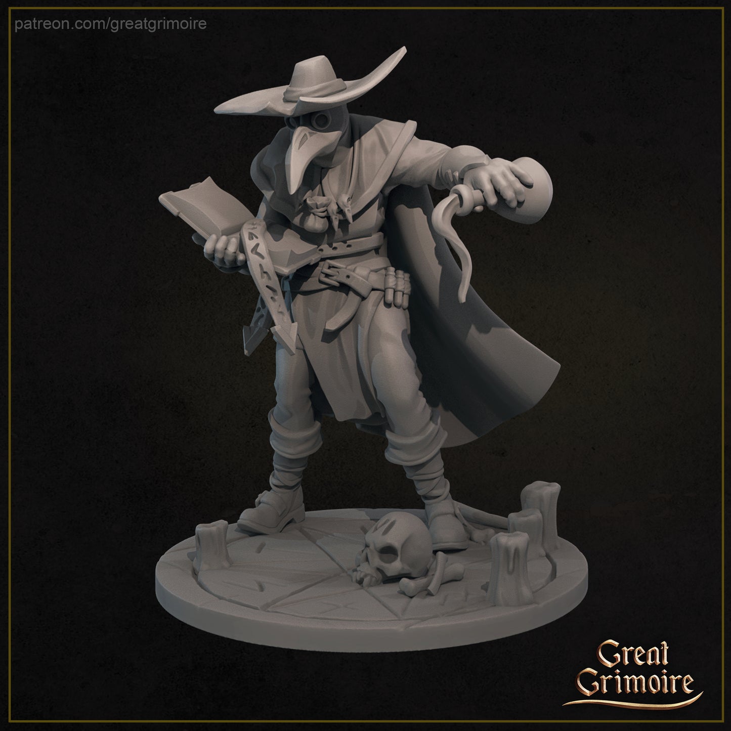 Great Grimoire- Plague Doctor Corvus - Welcome Pack