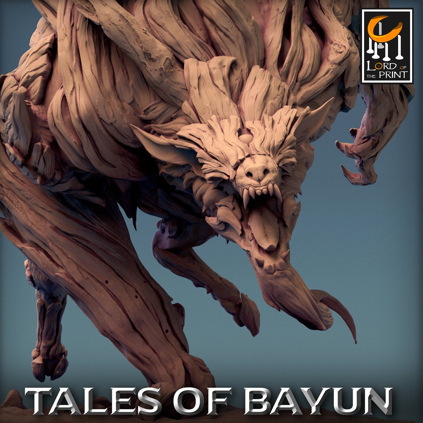 Rescale Miniatures (Lord of the Print) - Werewolf - Tales of Bayun 2024 January