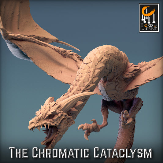 Rescale Miniatures (Lord of the Print) - Wyvern Fly - The Cromatic Cataclysm 2023 December