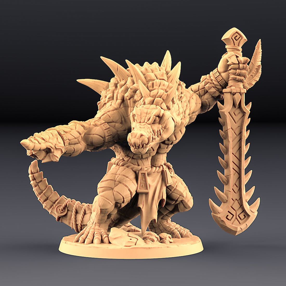 Artisan Guild - Zantharot the Lizard Champion - Goldmaw Lizards 2019 November