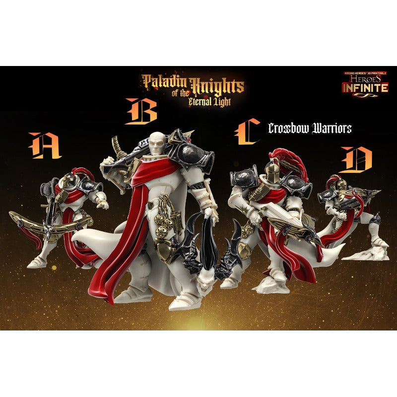 Heroes Infinite Raging Heores - Paladin Knights of the Eternal Light 35mm