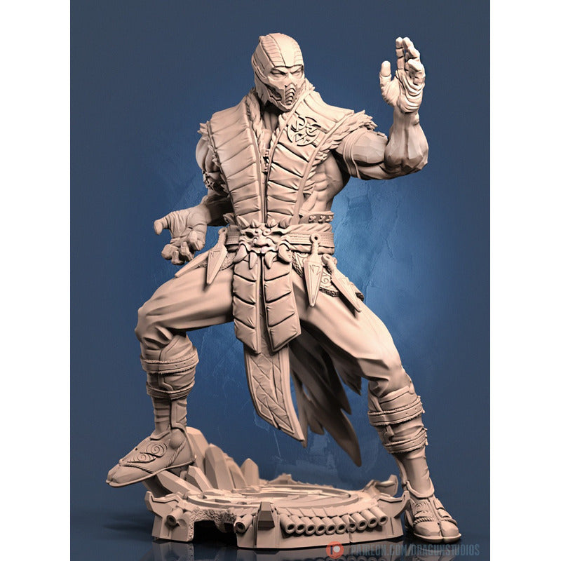 Dragun Studio -  Mortal Kombat Heores 4cm  10cm