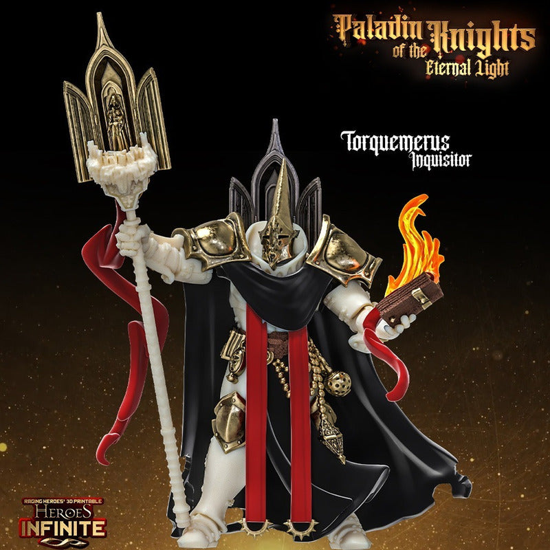 Heroes Infinite Raging Heores - Paladin Knights of the Eternal Light 35mm