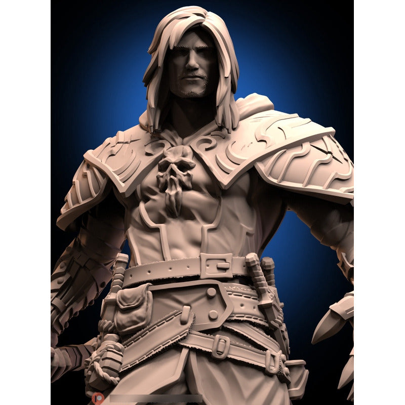 Figura De Coleccion 10cm Castlevania Belmont Shaona Dracula