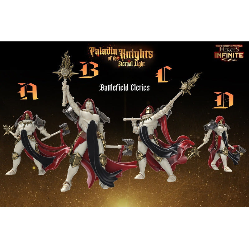 Heroes Infinite Raging Heores - Paladin Knights of the Eternal Light 35mm