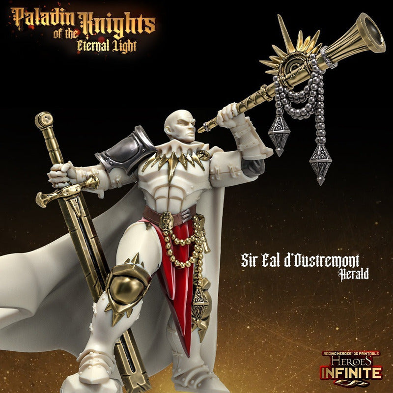 Heroes Infinite Raging Heores - Paladin Knights of the Eternal Light 35mm