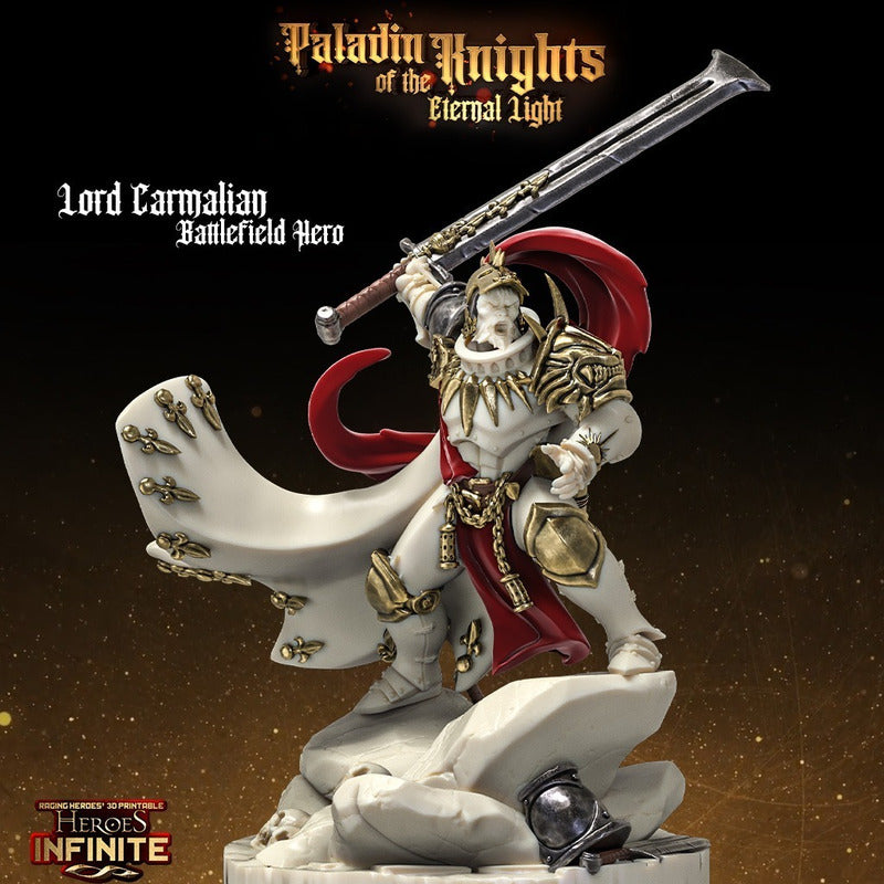 Heroes Infinite Raging Heores - Paladin Knights of the Eternal Light 35mm