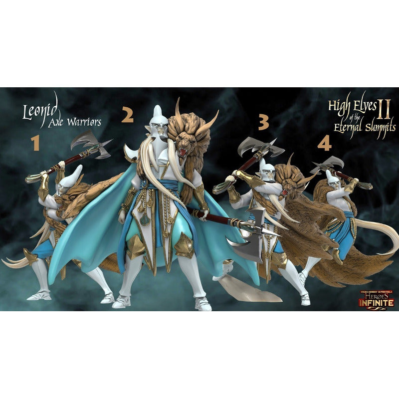 Heroes Infinite Raging Heores - High Elves of The Eternal Summit 2