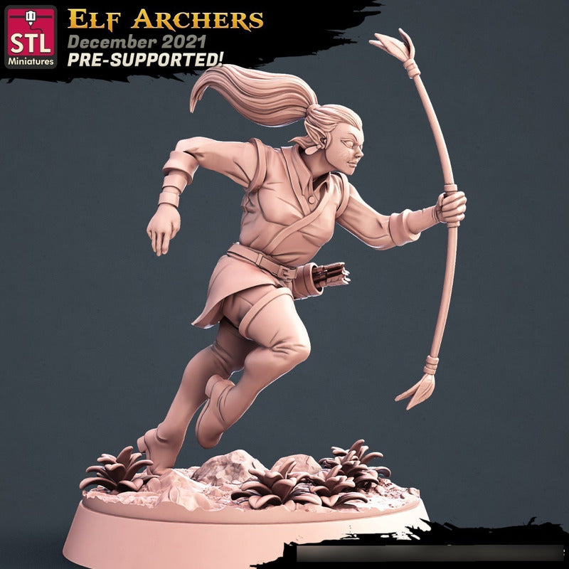 STL Miniatures - Elves 2021 December release 35mm