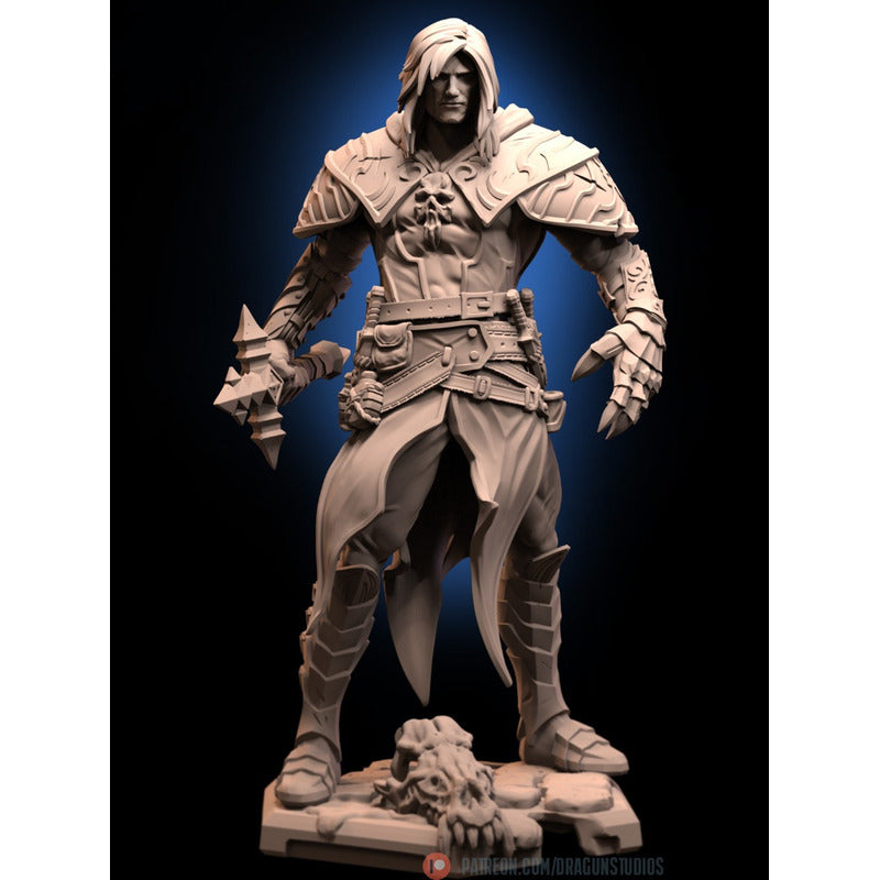 Figura De Coleccion 10cm Castlevania Belmont Shaona Dracula