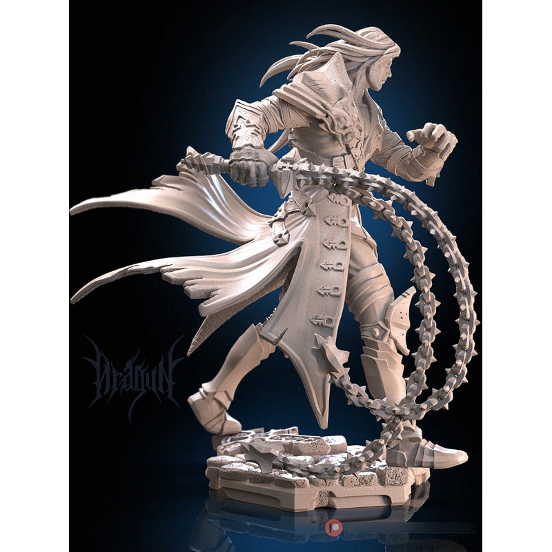 Figura De Coleccion 10cm Castlevania Belmont Shaona Dracula