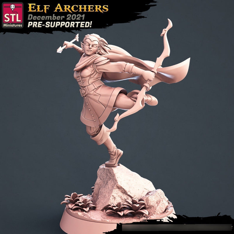 STL Miniatures - Elves 2021 December release 35mm