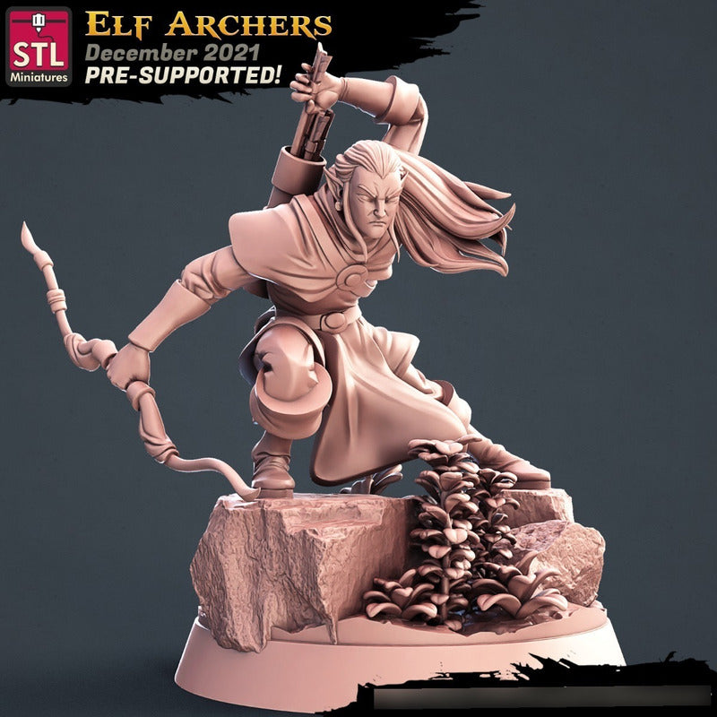 STL Miniatures - Elves 2021 December release 35mm