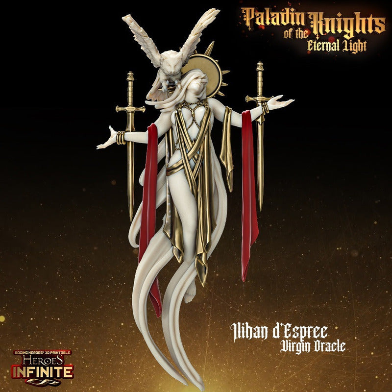 Heroes Infinite Raging Heores - Paladin Knights of the Eternal Light 35mm