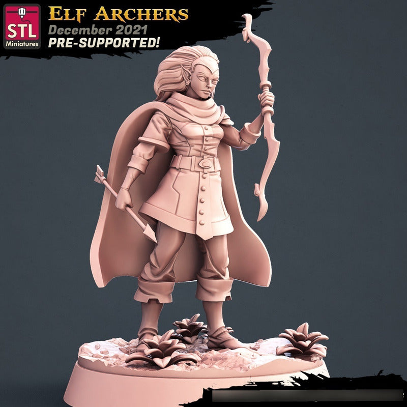 STL Miniatures - Elves 2021 December release 35mm